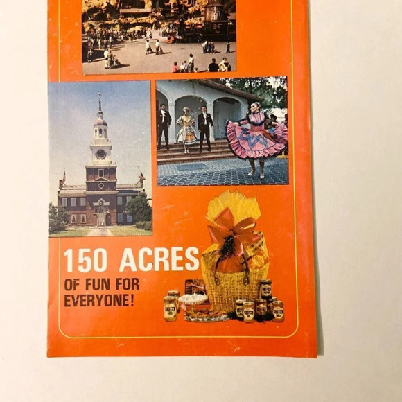 Vintage Knotts Berry Farm Ghost Town California Buena Park  Brochures Pamphlets - Picture 3 of 10